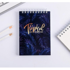 Скетчбук Tropical sketchbook А6, 80 листов