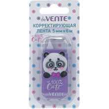 Корректирующая лента deVENTE.100% Cute. Panda, 5мм*6м