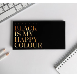 Планер мини с отрывными листами Black is my happy colour